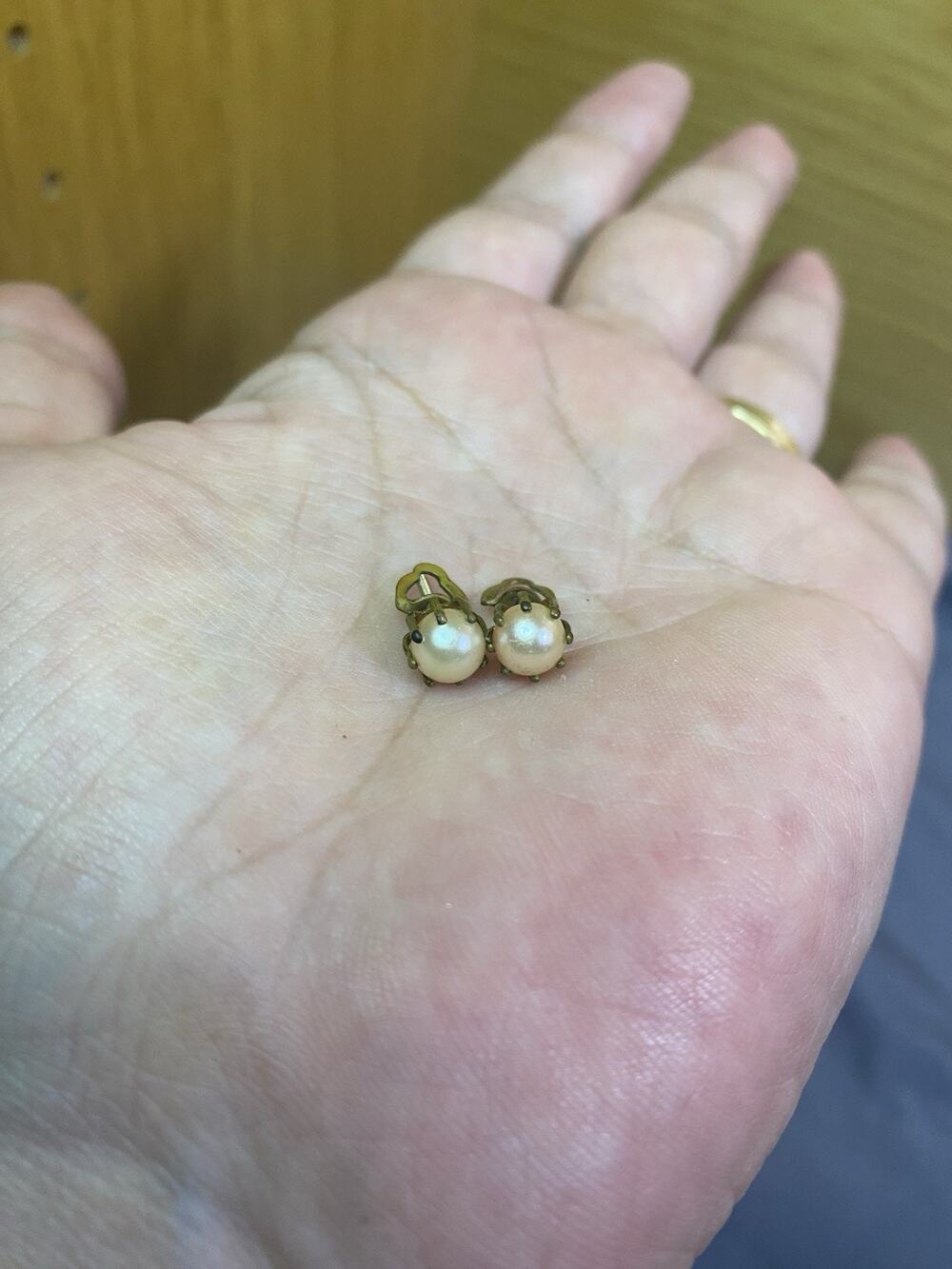 Round Rose Quartz Stud Earrings